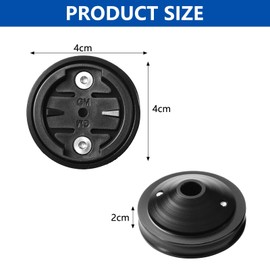 aiyraa Universal Bicycle Stem Top Cap Computer Mount, for Garmin Edge Mount, Secure Garmin Mount for Garmin Edge Devices, Odometer Holder for Cycling Enthusiasts
