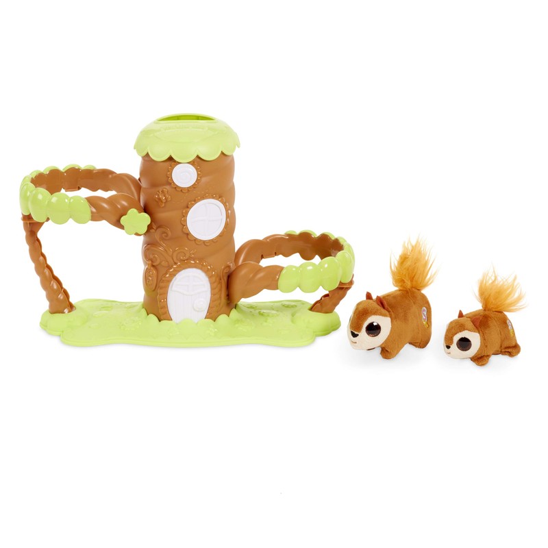 Little Tikes Springlings Surprise Poppin' Treehouse Set with Two Plush