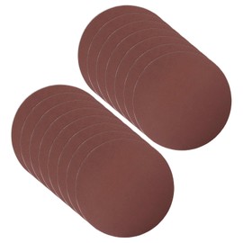CoCud Hook and Loop Sanding Discs, 8 Inch 200mm Sandpapers 320 Grit Aluminum Oxide Flocking Sandpaper - (Applications: for Wood Metal Drywall), 15 Pieces