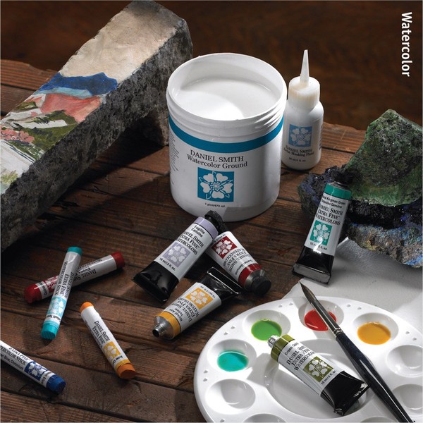 DANIEL SMITH Extra Fine Watercolor Paint, 15ml Tube, Isoindoline Yellow,