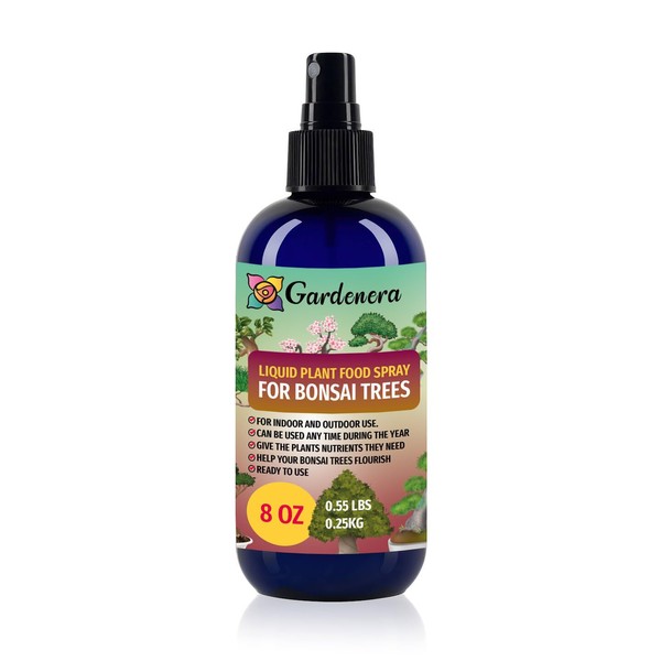 Gardenera Professional Bonsai Tree Superfood Spray Mist for Home Gardening