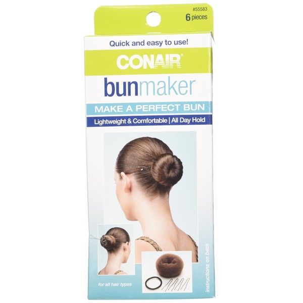 Conair Bun Maker Kit for All Hair Types 6pc, 2.2