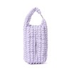 Francfranc Mokomoko Hanging Tissue Cover Purple Tissue Case Wall Hanging
