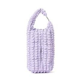 Francfranc Mokomoko Hanging Tissue Cover Purple Tissue Case Wall Hanging