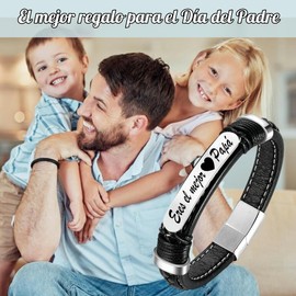 Dad Gifts Bracelet Father's Day Gifts, Stainless Steel