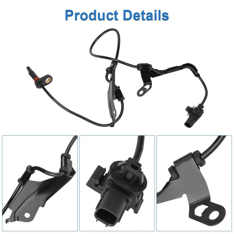 WMPHE 2 Pcs Front ABS Wheel Speed Sensors Compatible with