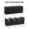 FOTEEMO Card Deck Box For MTG, 4 in 1 Commander
