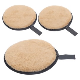 Beavorty 3pcs Makeup Remover Pads Soft Facial Puff Cleaning Pads for Women Dual-sided Powder Puff for Easy Makeup Removal Lightweight and Convenient Cosmetic Supplies