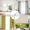 KAMANINA White Curtain Rod 32 to 58 inch (2.6-4.8ft), 1