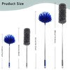 Yuibthr Cobweb Duster with Extension Pole, Spider Web Brush &