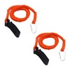 2pcs Kayak Paddle Leashes Stretchable Safety Canoe Paddle Leash Kayak
