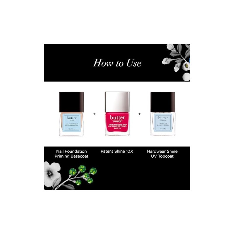 Patent Shine 10X Nail Lacquer - Broody by Butter London