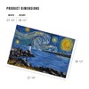 Salem, Massachusetts, Starry Night City Series (1000 Piece Puzzle, Challenging