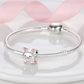 Pandach Animal Charm Bead fits Charms Bracelets for Woman-925 Sterling Silver Dangle Pendant Bead,Jewelry Beads Gifts for Women Bracelet&Necklace