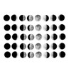 Homemade Moon Phases Planner Stickers #29 / Planner Stickers  /