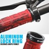 TOPCABIN Bicycle Handlebar Grips, Ergonomic Design, Mountain Bike / BMX