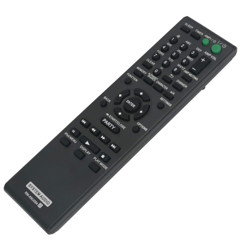 Vinabty Replacement Remote Control for SONY NAC-SV10I SYSTEM AUDIO RM-ANU094