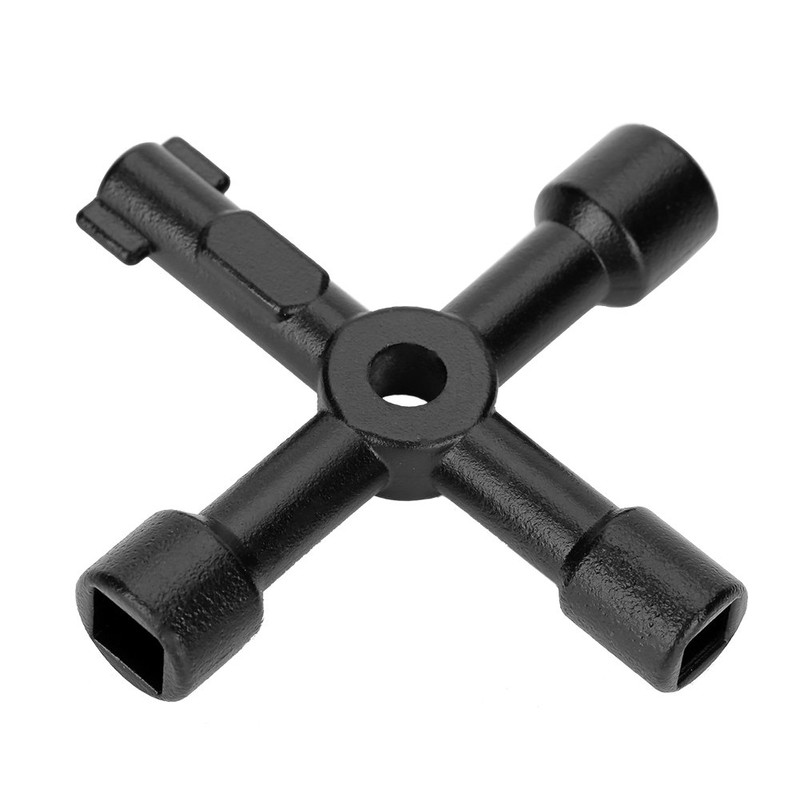 Llave cruzada, 4 v¨ªas Multifuncional Llave cruzada universal Aleaci¨®n de