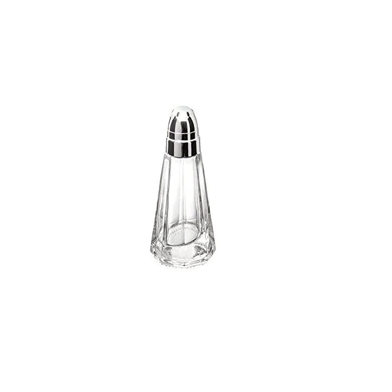 American METALCRAFT, Inc. Glass Bullet Salt or Pepper Shaker 1-1/2-Ounce