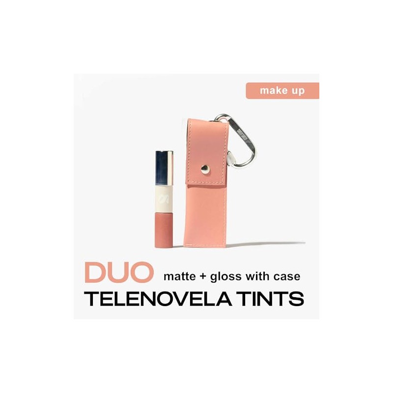 SARELLY, Dúo Telenovela, Tinta para Labios + Gloss, Estuche de