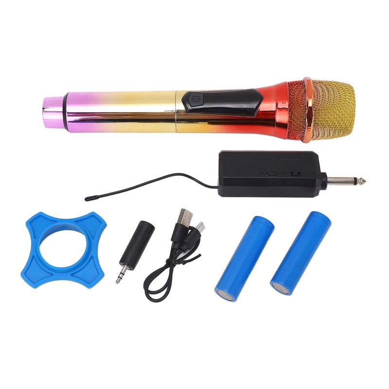 Wireless Microphone Intelligent Noise Reduction Clear Sound Pickup Rechargeable Handheld