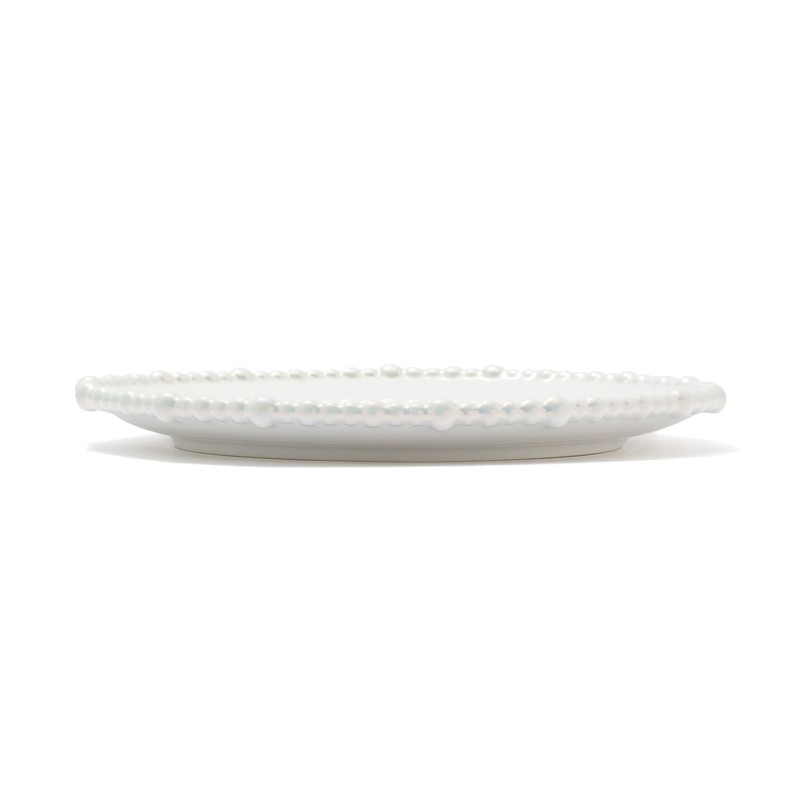 Francfranc Pearl Plate M White Dinnerware Dish Western Plate
