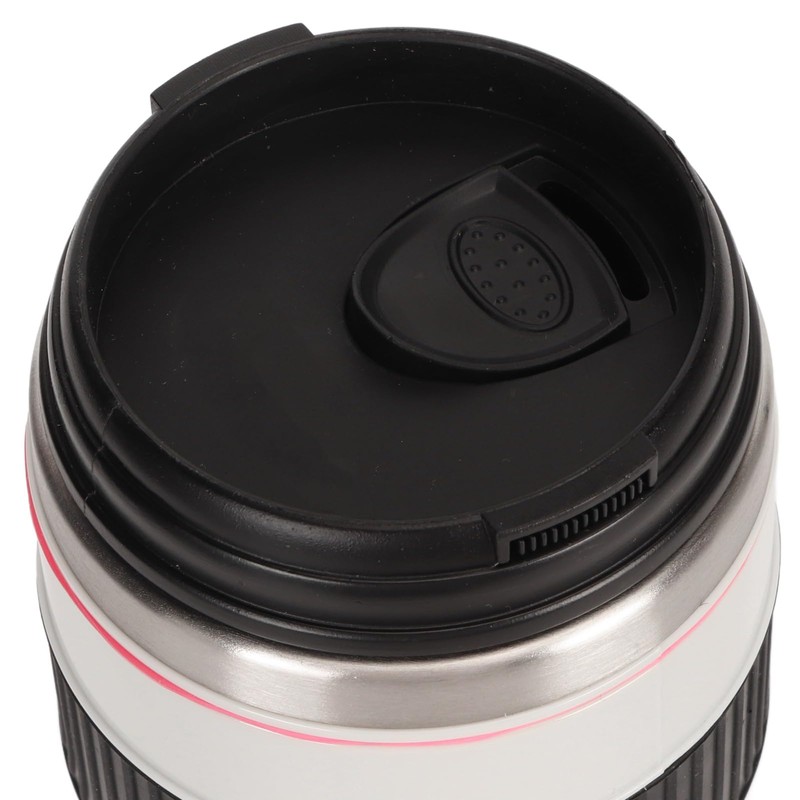 Coffee Cup Camera Lens Coffee Cups Cup with Lid Stainless