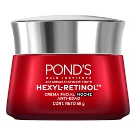Pond's - Crema Facial Antiedad Pond's Noche Age Miracle Ultimate Youth con Hexyl-Retinol 50g - 50g - Daily Care