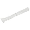 sourcing map 65Ft 1/4 Inch (6mm) Polypropylene Rope, Diamond Braided