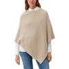s.Oliver Cotton Blend Poncho, 81w8 beige