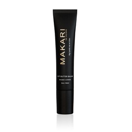 Makari Black Lip Butter Balm - Ultra-Nourishing Moisturizer for Dry, Chapped Lips - Black Flavor, Lightweight Non-Greasy Formula for Daily Hydration - All Skin Types, 0.5 oz