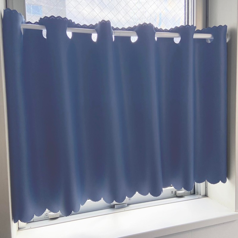 Ezee Cafe Curtain, Light Shading Class 1, Small Window, Bay