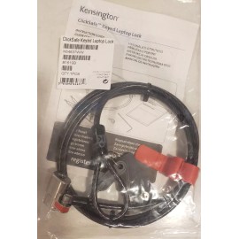 Kensington ClickSafe Keyed Laptop Cable Lock K64637WW New Sealed Free Shipping