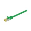 Patchkabel RJ45 S/FTP Cat7 20.00m grün PIMF