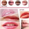 Jakuva 30PCS Gold Gel Collagen Lip Mask,Crystal Moisturizing Lip Plumper