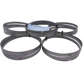 SMI Set of 5 Saw Blades Bi-Metal M42 Dimensions 1435 x 13 x 0.65 mm 6/10 TPI e.g. for Güde MBS 125 V Band Saw Blade
