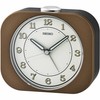 Seiko Kyoda Alarm Clock, Metallic Brown