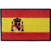 Spain Flag Embroidered Patch Spanish Iron On Sew On National
