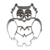 Staedter Embossing Owl Cookie Cutter, Silver, 7.5 cm