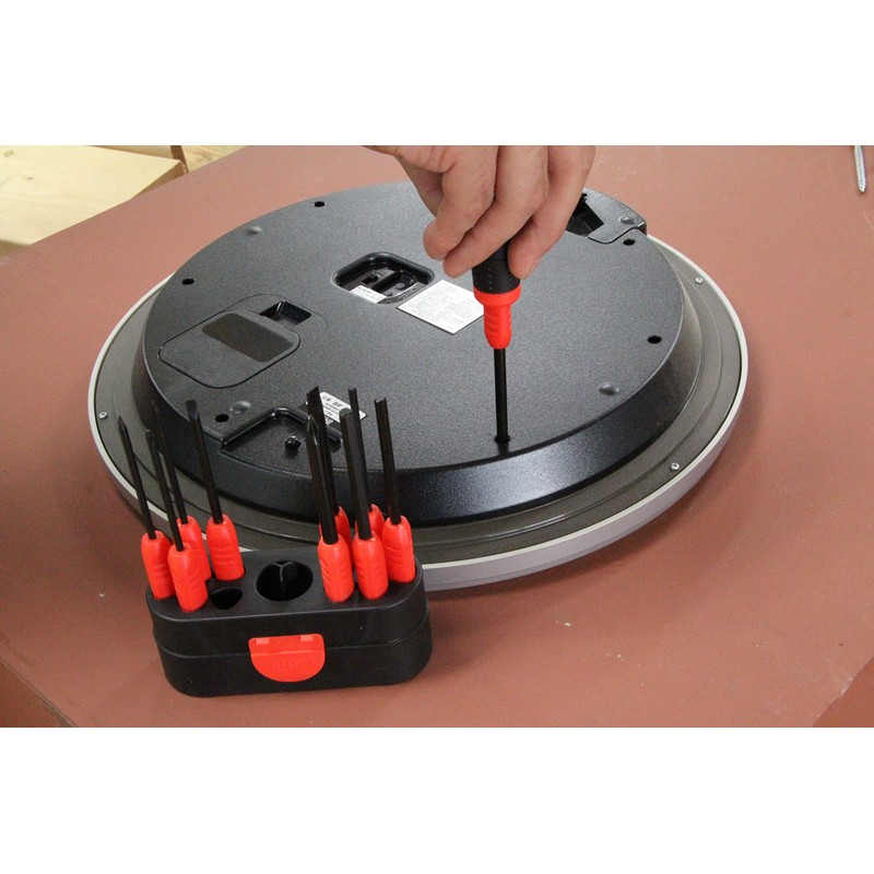 E-Value ED-790 Screwdriver Set, 8-Piece Set, Power Grip Handle