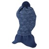 Sterntaler Unisex Children's Scarf Hat Toddler Scarf Hat Knitted Diamond