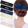 Hair Bun Maker Set - 6Pcs Deft Bun Twister, Flexible
