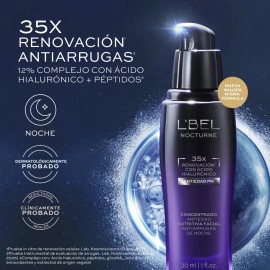 Lbel Set Nocturne Sérum Facial + Contorno De Ojos Todo Tipo De Piel Noche