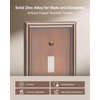 TREEWELL 4-Pack Single Toggle Light Switch Cover Plate, Durable Solid