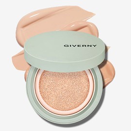 Giverny Close-Fitting Cover Cushion Foundation Set 12g + Refill 12g, Shade 21 Light Beige, 1 Piece
