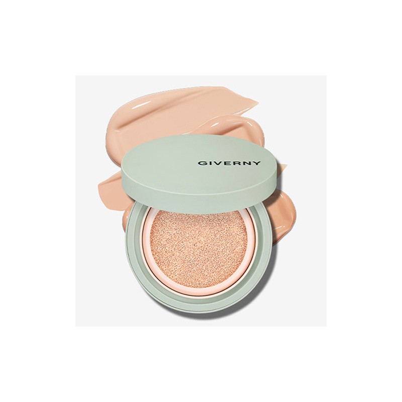 Giverny Close-Fitting Cover Cushion Foundation Set 12g + Refill 12g,