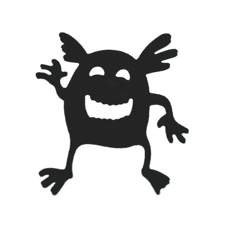 Silhouette 9 SILLY! LITTLE MONSTER'S "LIL MONSTER" SILHOUETTE DIE CUT/