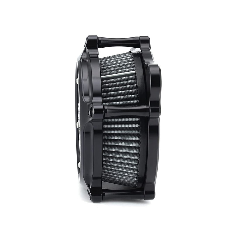 Motorcycle Air Cleaner Skull Style Air Filter Intake Kit Fit