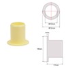 sourcing map Flanged Plain Bearings 10 mm Bore 12 mm