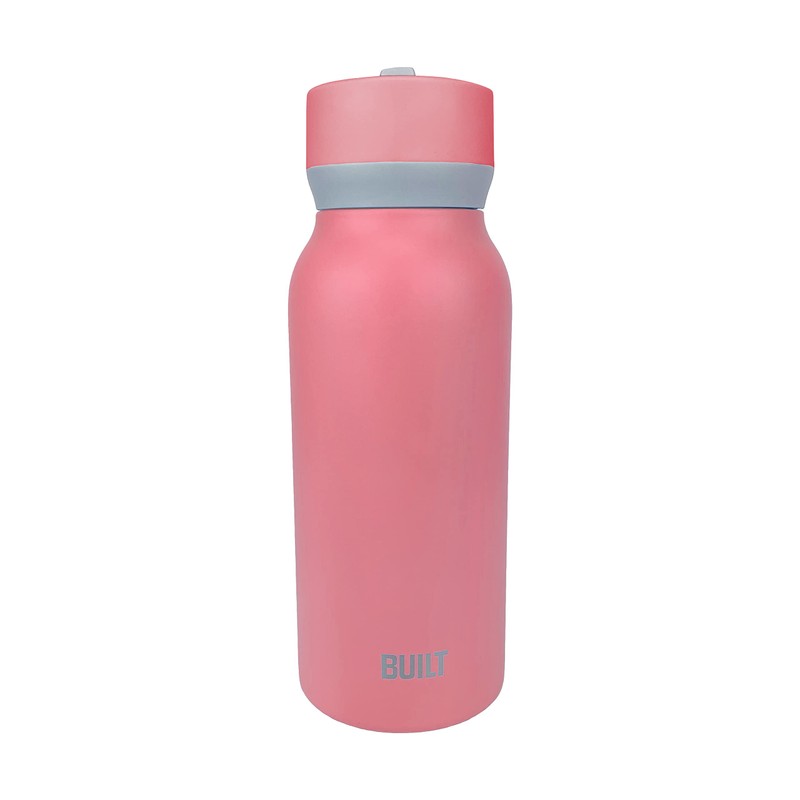 Built 32oz Cascade Bottle with Wide Mouth Straw Lid and
